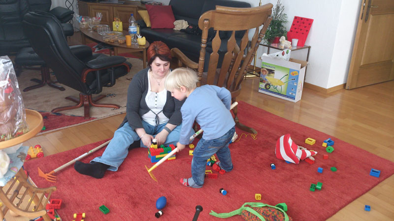 746 Lego mit Gotti und Werkzeug