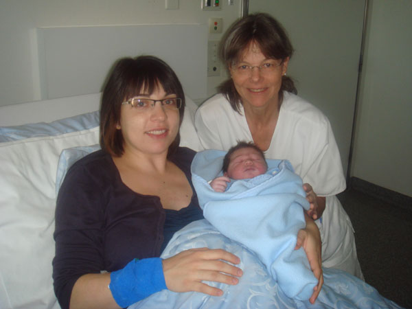 783 Sabrina, Livia und Hebamme, Frau Kamber
