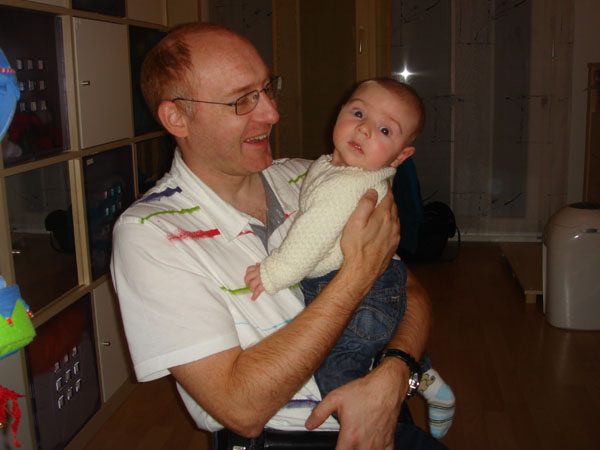 983 Jonas mit Papi Raini