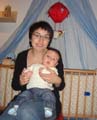 984 Jonas mit Mami Sabrina