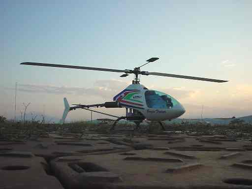 Portrait auf dem Helipad